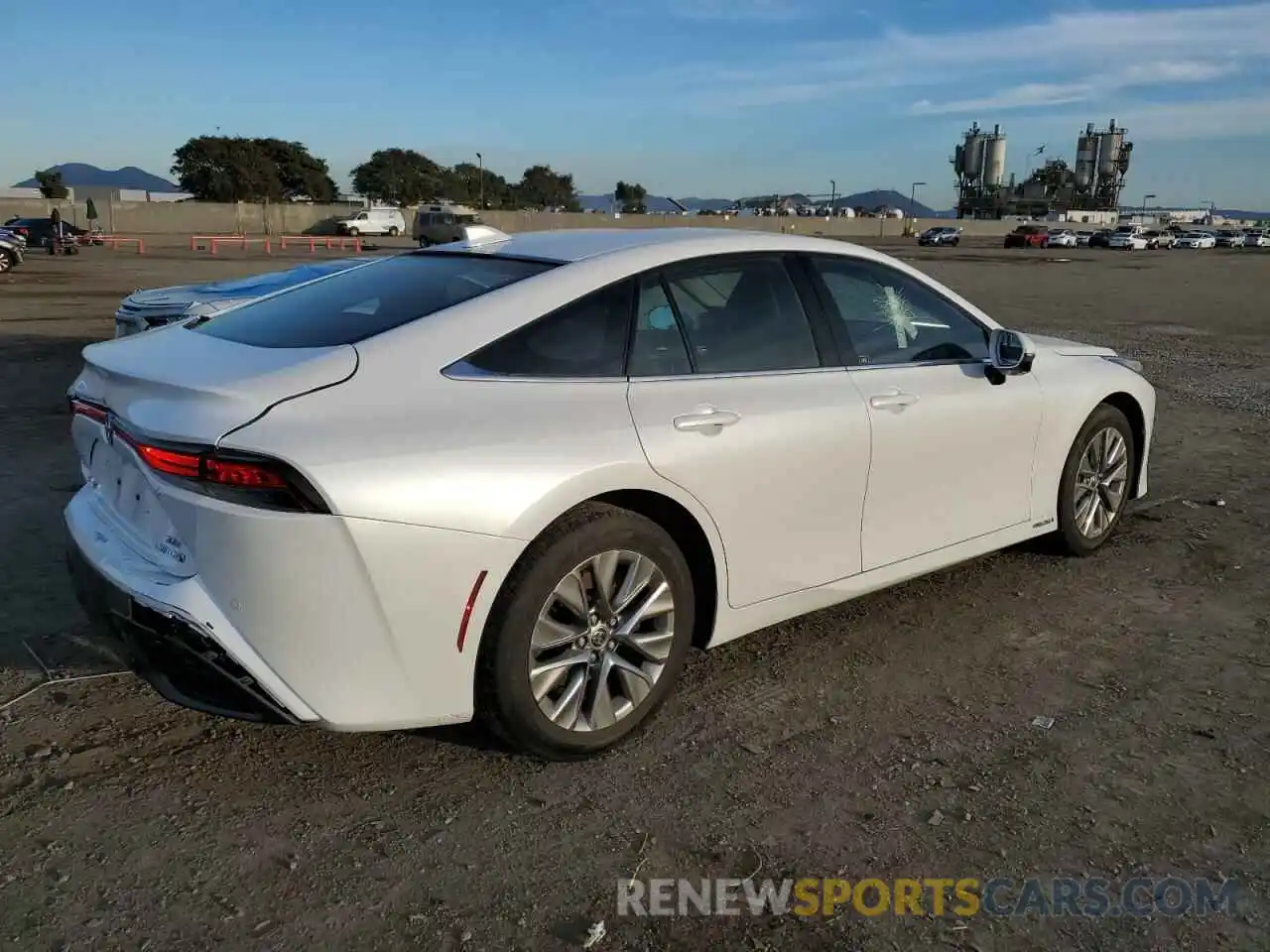 3 Photograph of a damaged car JTDAAAAA9PA008536 TOYOTA MIRAI 2023