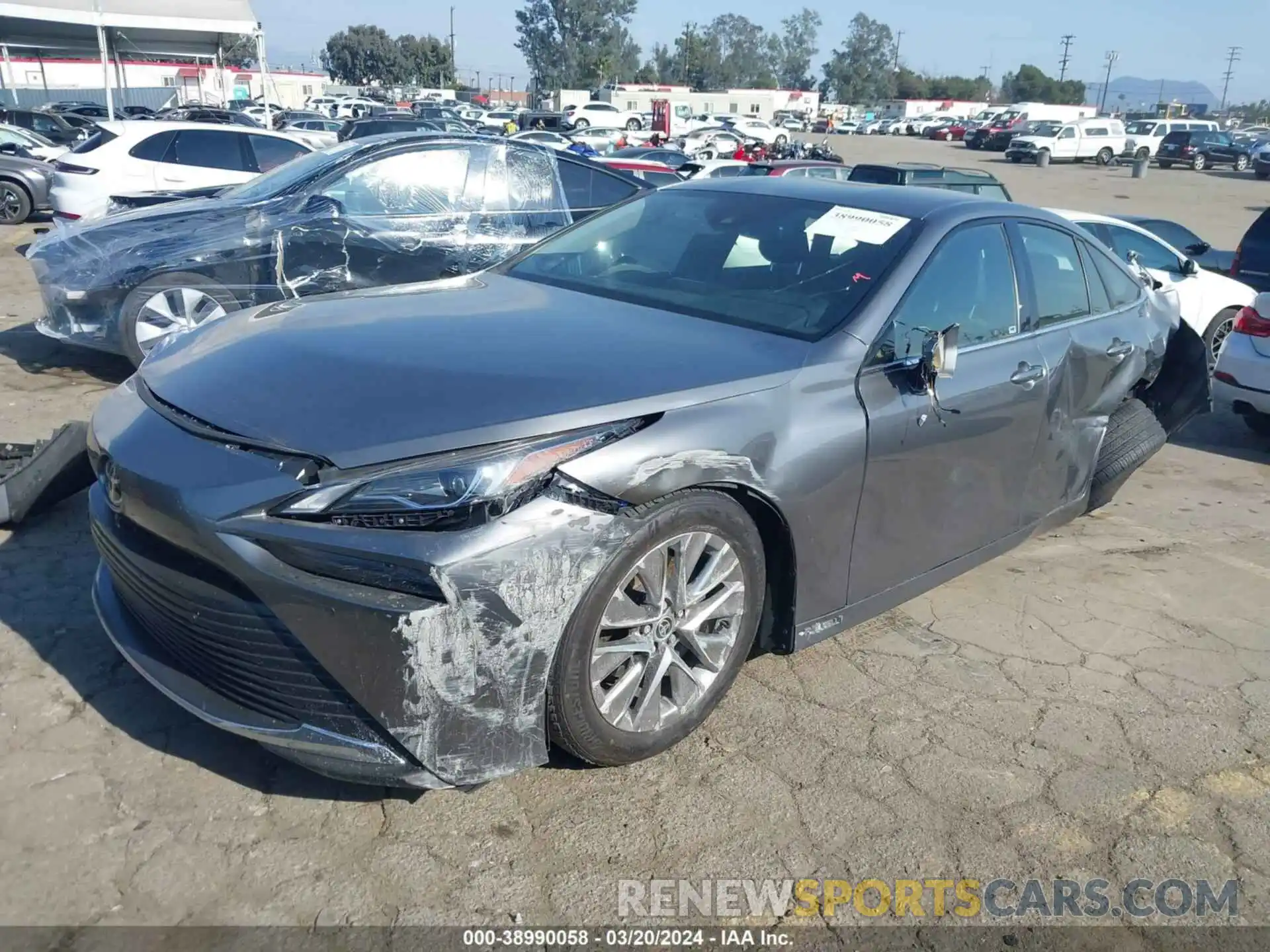 2 Photograph of a damaged car JTDAAAAAXPA010280 TOYOTA MIRAI 2023