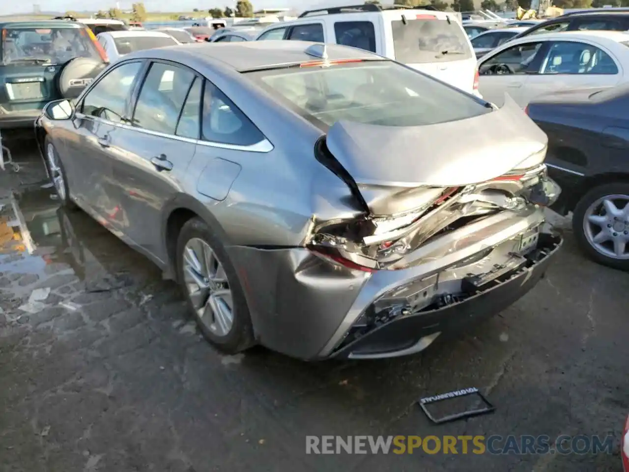 2 Photograph of a damaged car JTDAAAAA3NA004138 TOYOTA MIRAI LE 2022