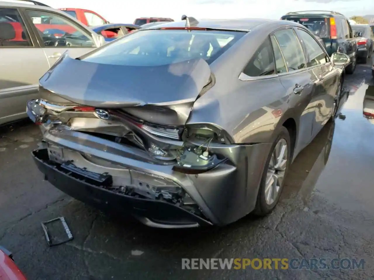 3 Photograph of a damaged car JTDAAAAA3NA004138 TOYOTA MIRAI LE 2022