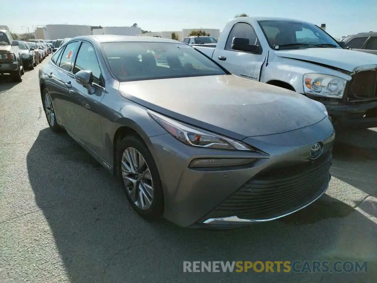 1 Photograph of a damaged car JTDAAAAA3NA005158 TOYOTA MIRAI LE 2022