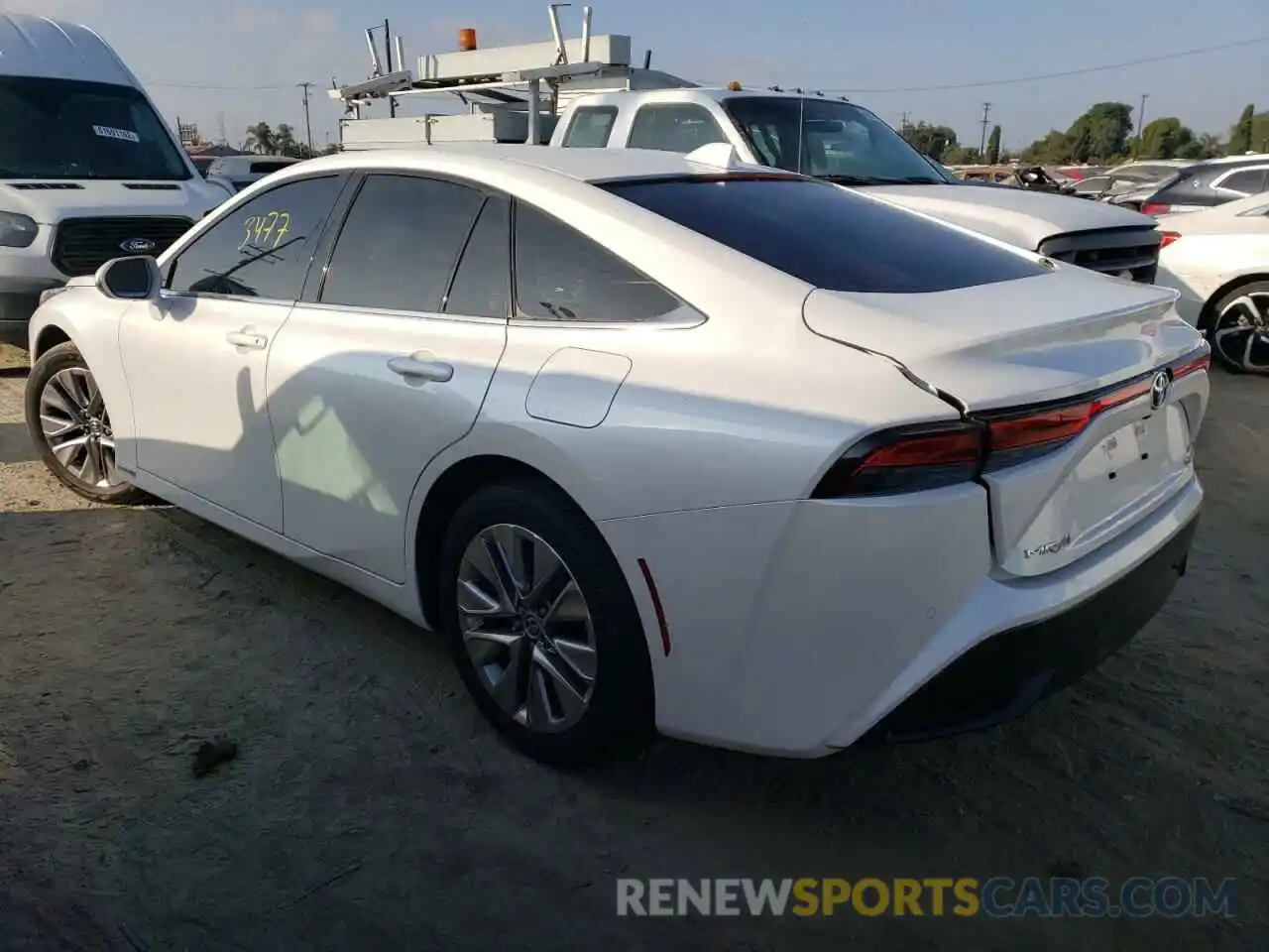 3 Photograph of a damaged car JTDAAAAA3NA005211 TOYOTA MIRAI LE 2022