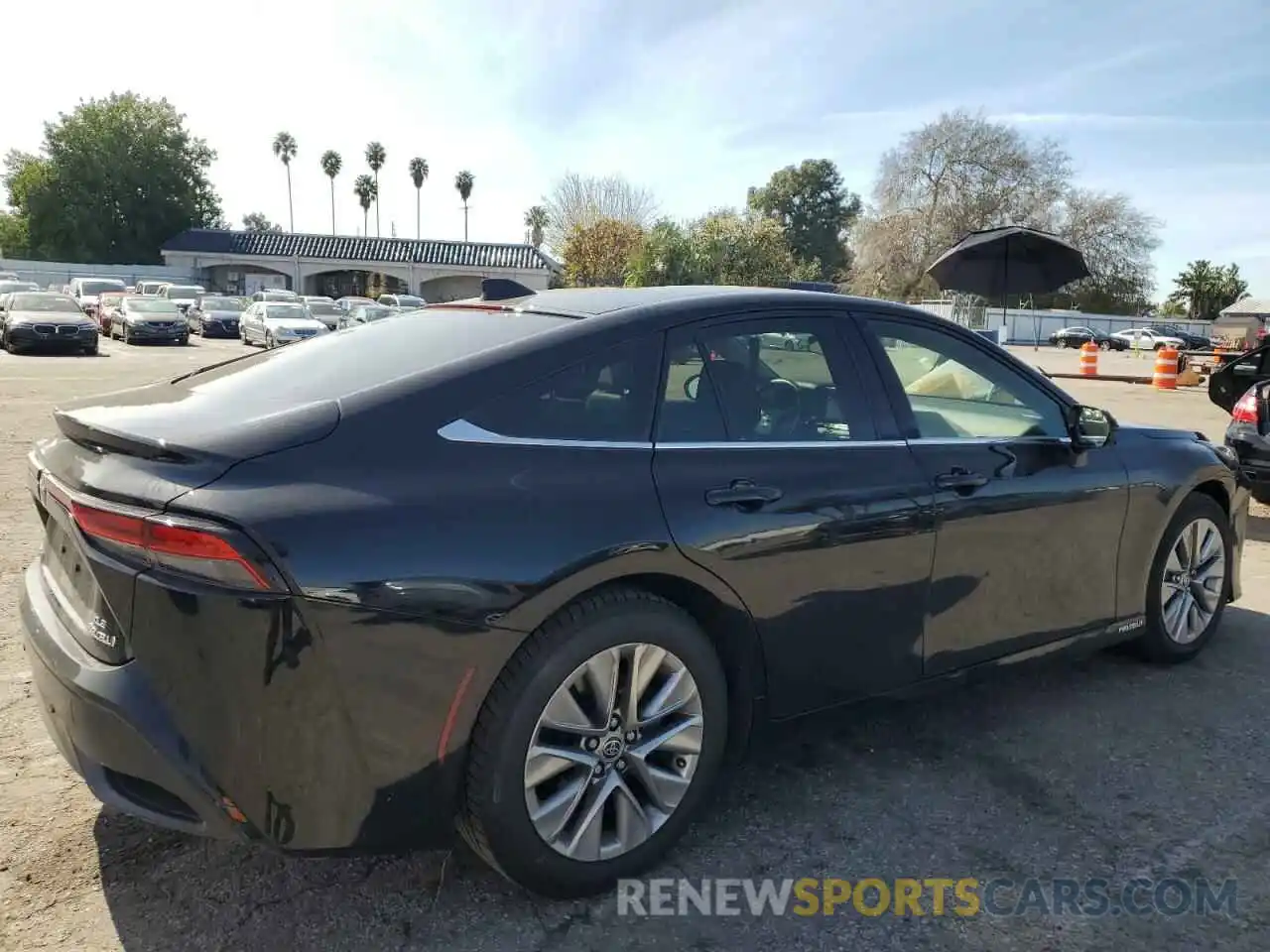 3 Photograph of a damaged car JTDAAAAA4NA006528 TOYOTA MIRAI LE 2022