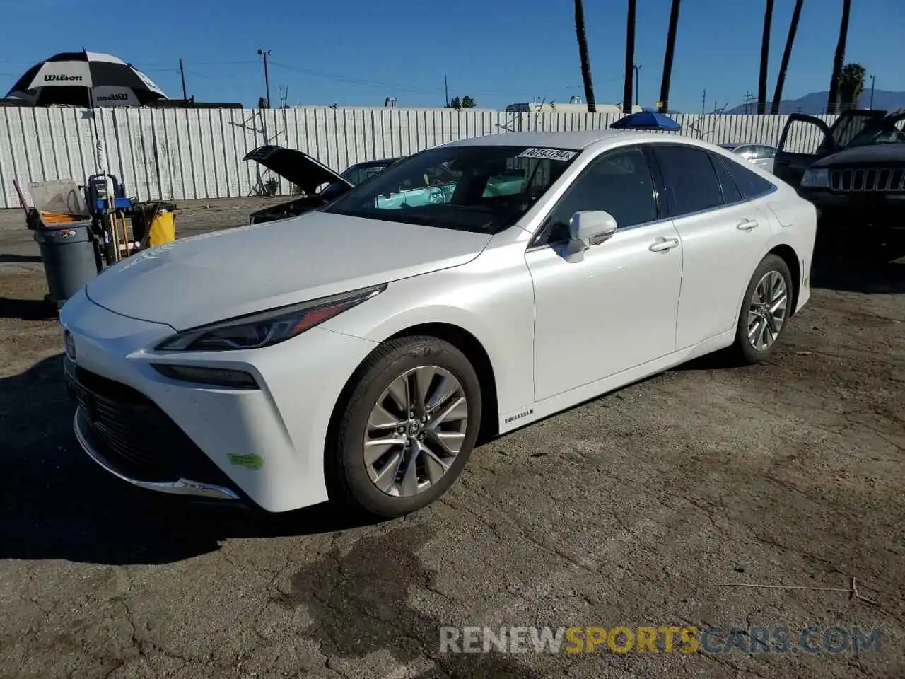 1 Photograph of a damaged car JTDAAAAA7NA006474 TOYOTA MIRAI LE 2022