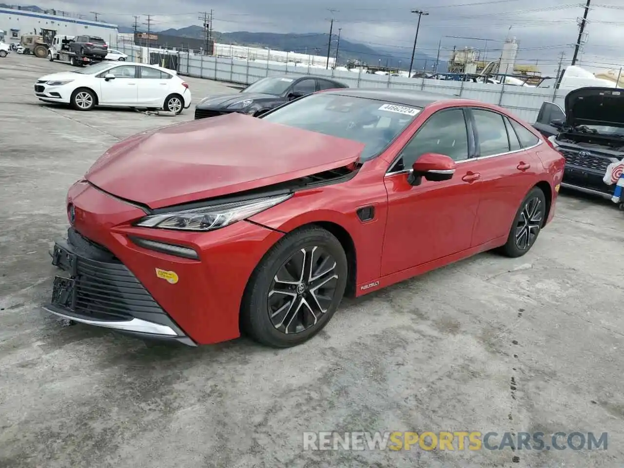 1 Photograph of a damaged car JTDAAAAA9NA004631 TOYOTA MIRAI LE 2022