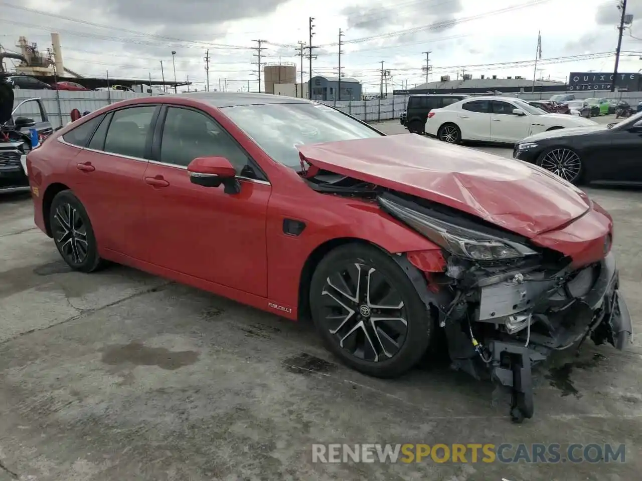 4 Photograph of a damaged car JTDAAAAA9NA004631 TOYOTA MIRAI LE 2022