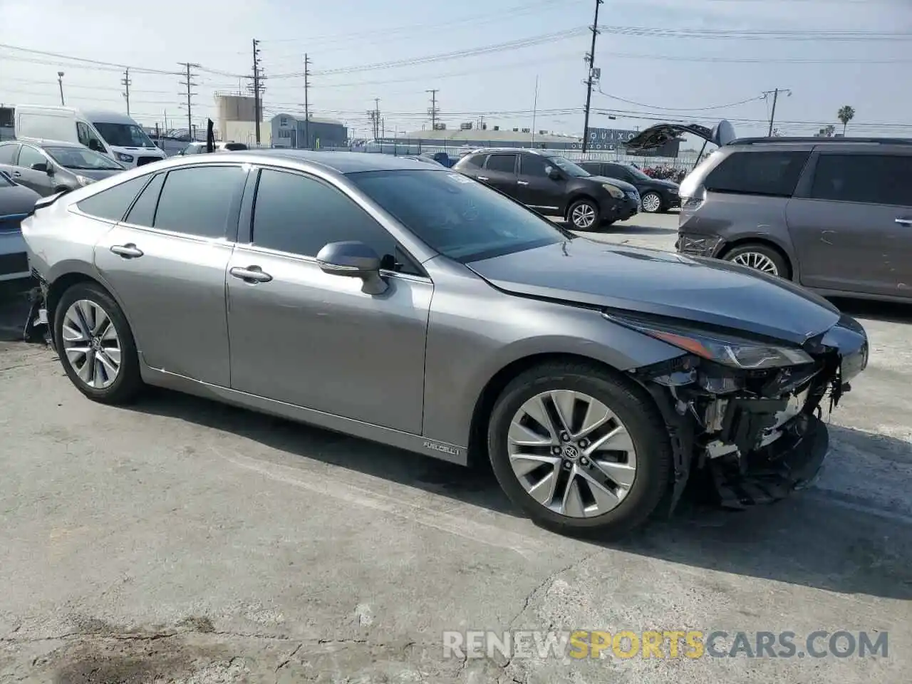 4 Photograph of a damaged car JTDAAAAA9NA006217 TOYOTA MIRAI LE 2022