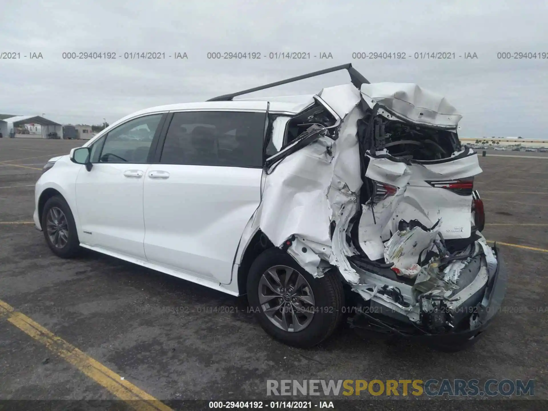 3 Photograph of a damaged car 5TDKRKEC3MS003961 TOYOTA OTHER 2021