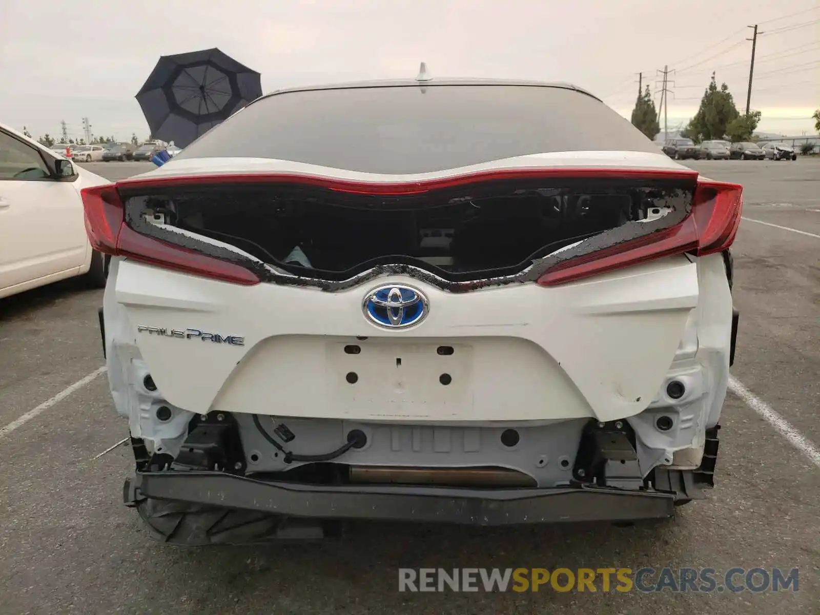 9 Photograph of a damaged car JTDKARFP0K3106335 TOYOTA PRIUS 2019