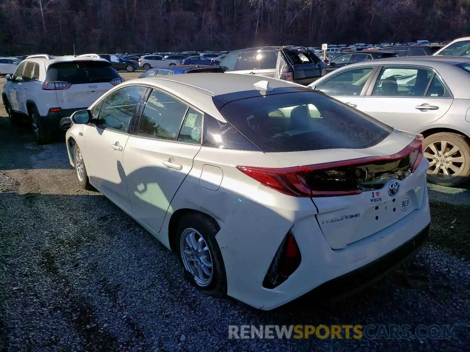 3 Photograph of a damaged car JTDKARFP0K3111258 TOYOTA PRIUS 2019