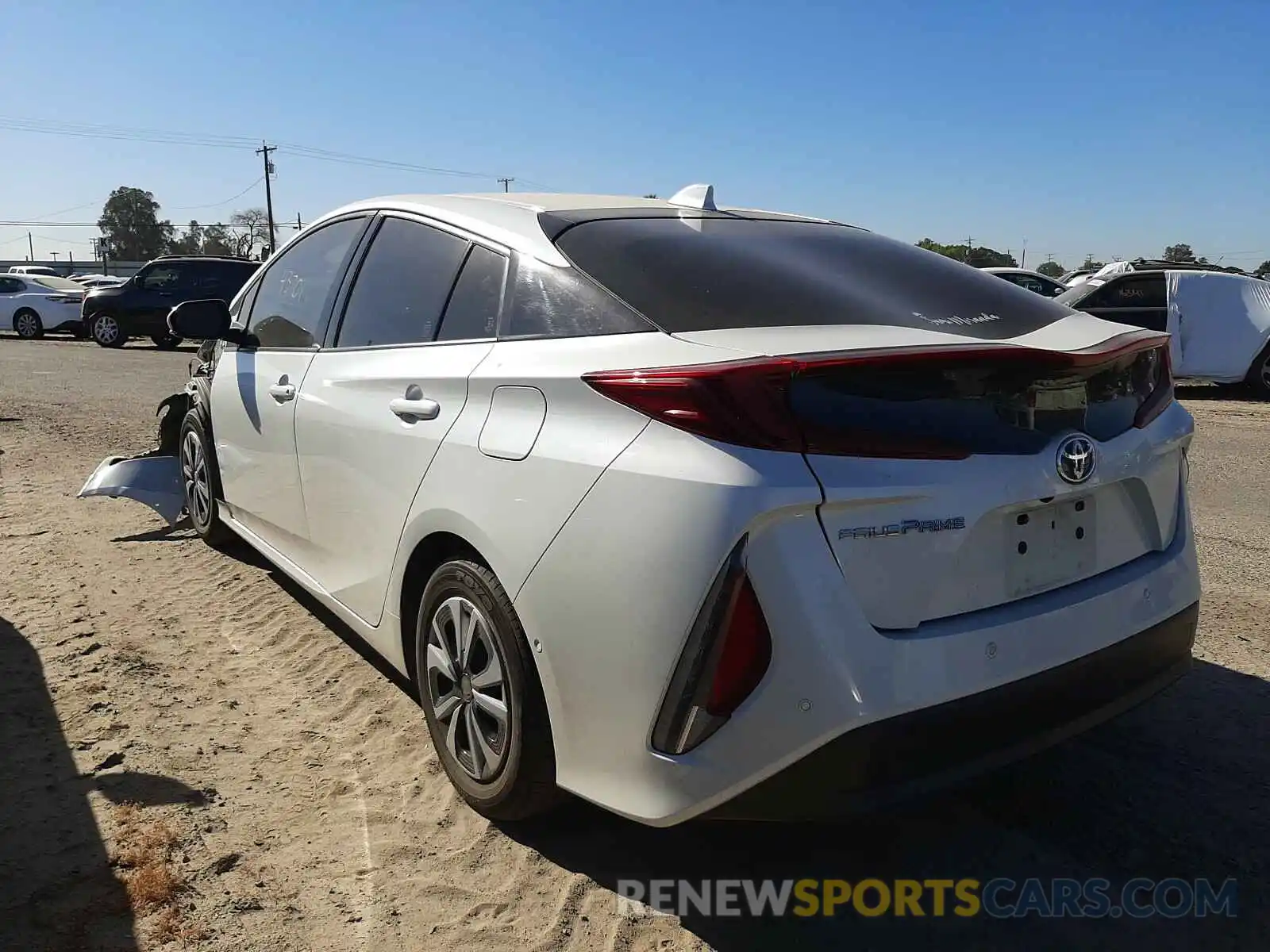 3 Photograph of a damaged car JTDKARFP0K3112314 TOYOTA PRIUS 2019