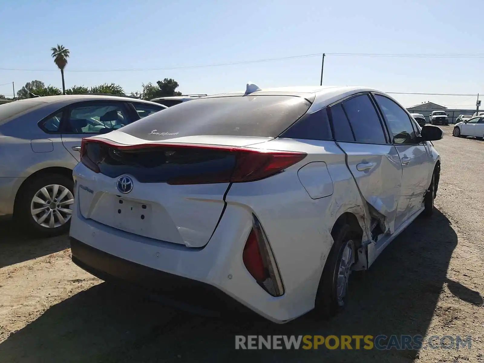 4 Photograph of a damaged car JTDKARFP0K3112314 TOYOTA PRIUS 2019