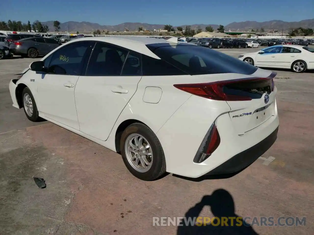 3 Photograph of a damaged car JTDKARFP0K3113978 TOYOTA PRIUS 2019