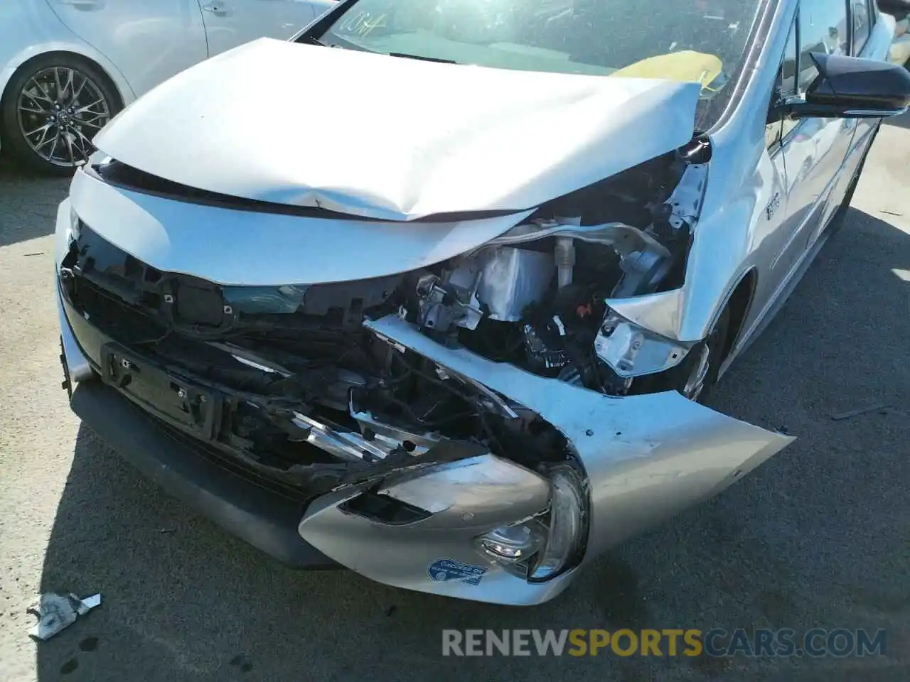 9 Photograph of a damaged car JTDKARFP0K3115021 TOYOTA PRIUS 2019