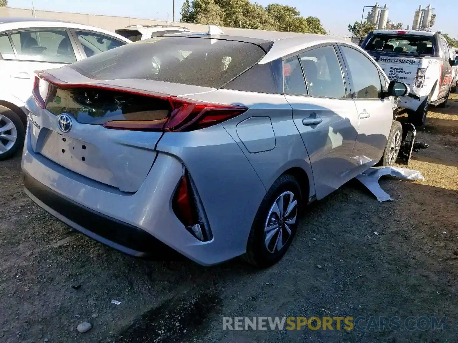 4 Photograph of a damaged car JTDKARFP0K3115441 TOYOTA PRIUS 2019