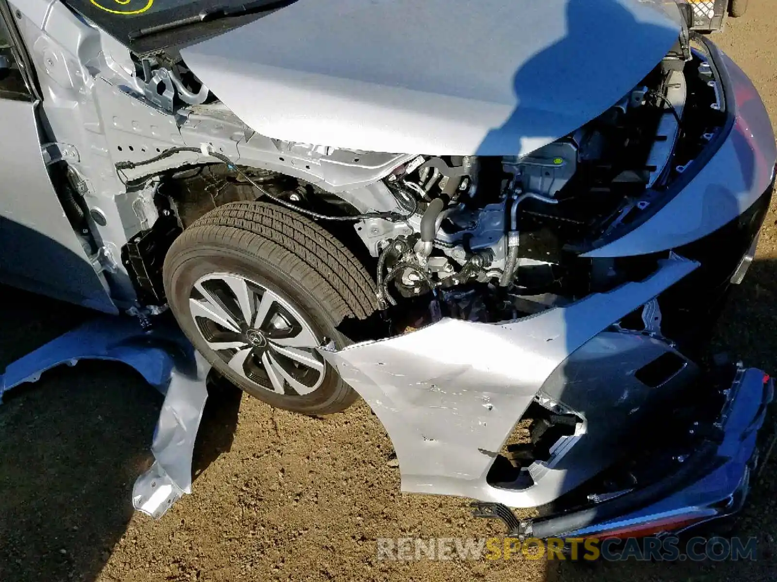 9 Photograph of a damaged car JTDKARFP0K3115441 TOYOTA PRIUS 2019