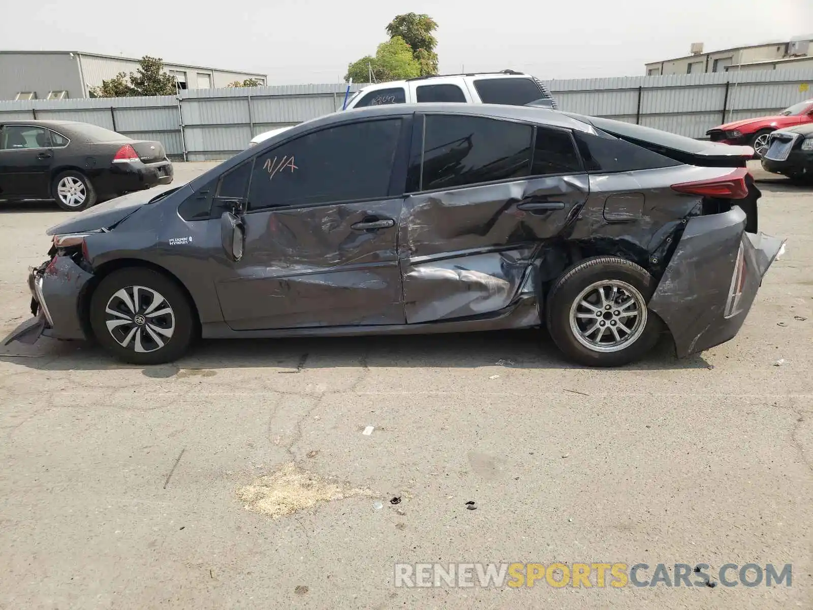 9 Photograph of a damaged car JTDKARFP0K3117058 TOYOTA PRIUS 2019