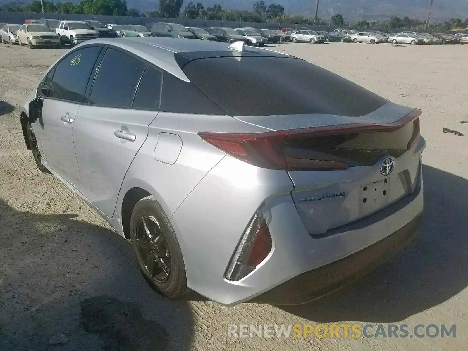 3 Photograph of a damaged car JTDKARFP1K3107574 TOYOTA PRIUS 2019