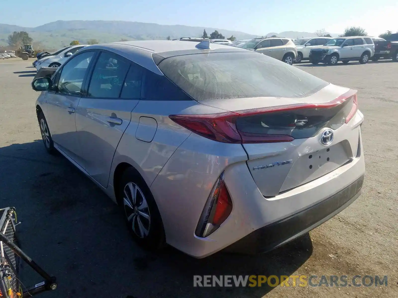 3 Photograph of a damaged car JTDKARFP1K3109535 TOYOTA PRIUS 2019