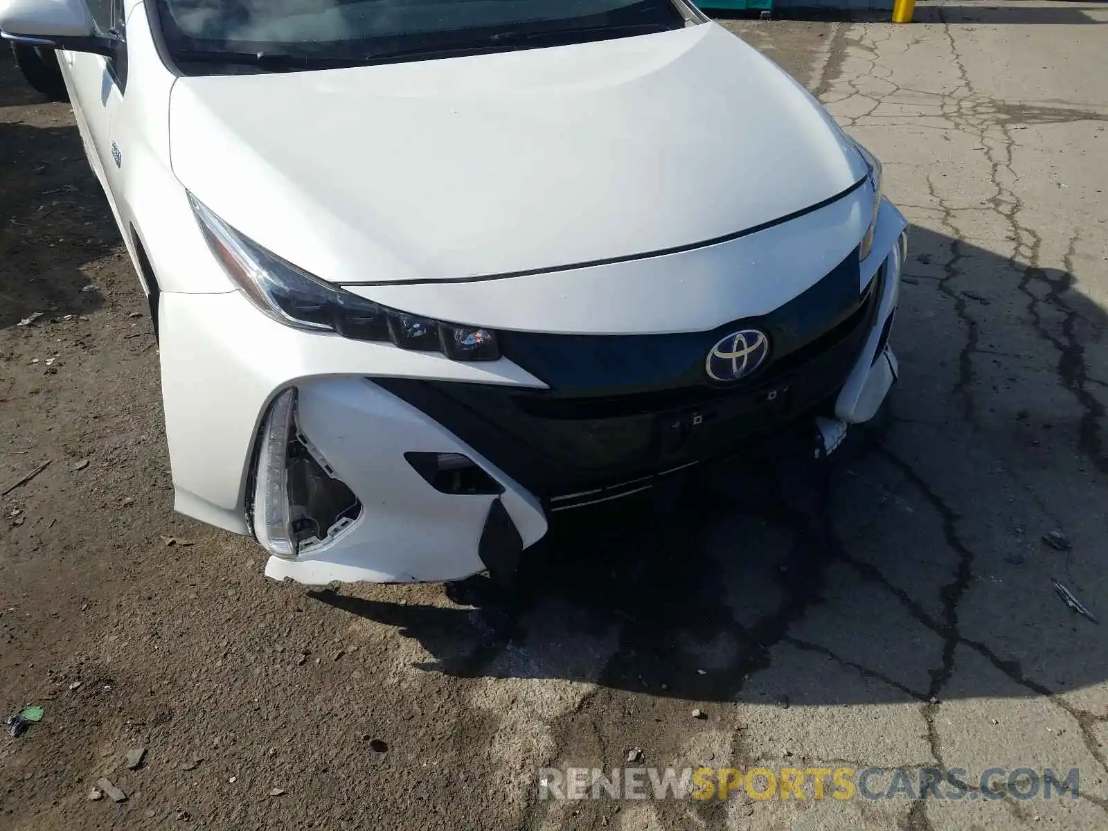 9 Photograph of a damaged car JTDKARFP1K3113374 TOYOTA PRIUS 2019