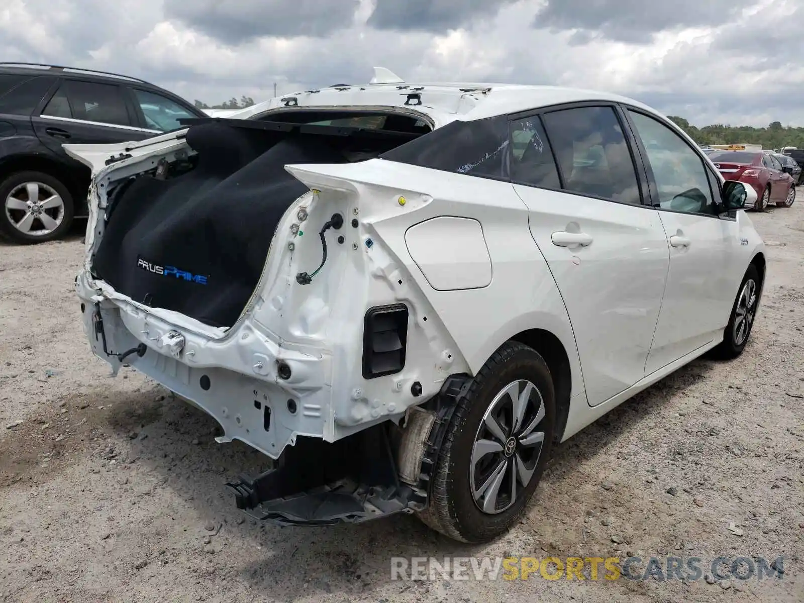 4 Photograph of a damaged car JTDKARFP1K3115321 TOYOTA PRIUS 2019