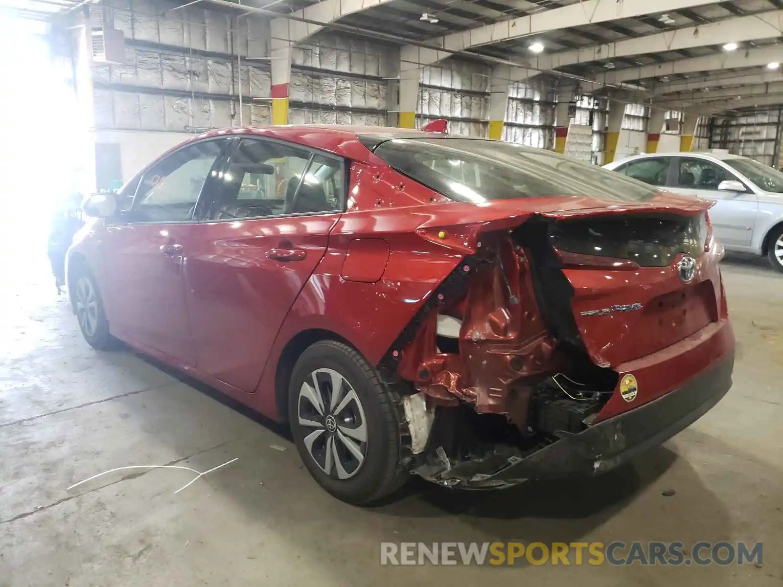 3 Photograph of a damaged car JTDKARFP1K3117828 TOYOTA PRIUS 2019