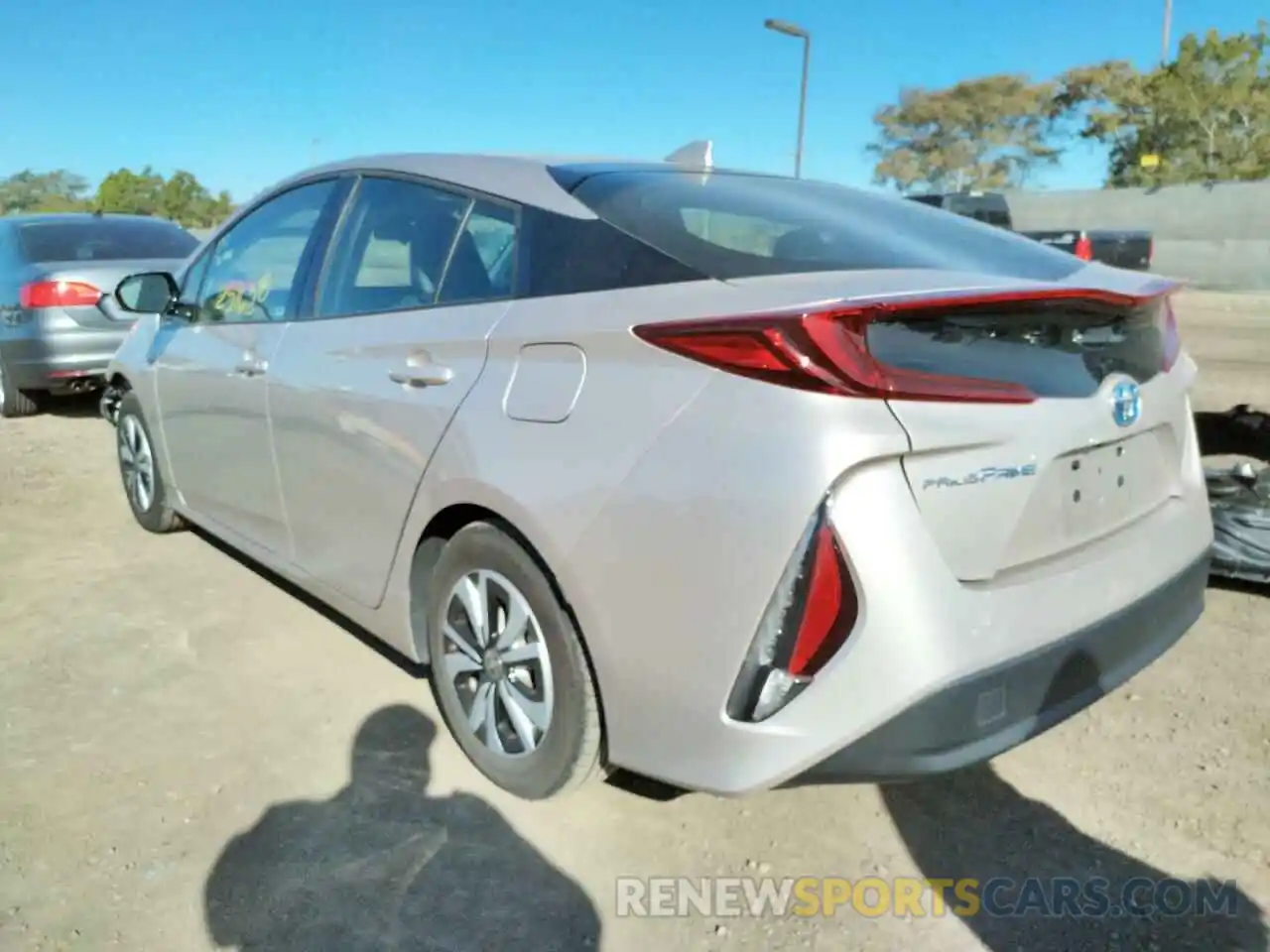 3 Photograph of a damaged car JTDKARFP1K3119000 TOYOTA PRIUS 2019