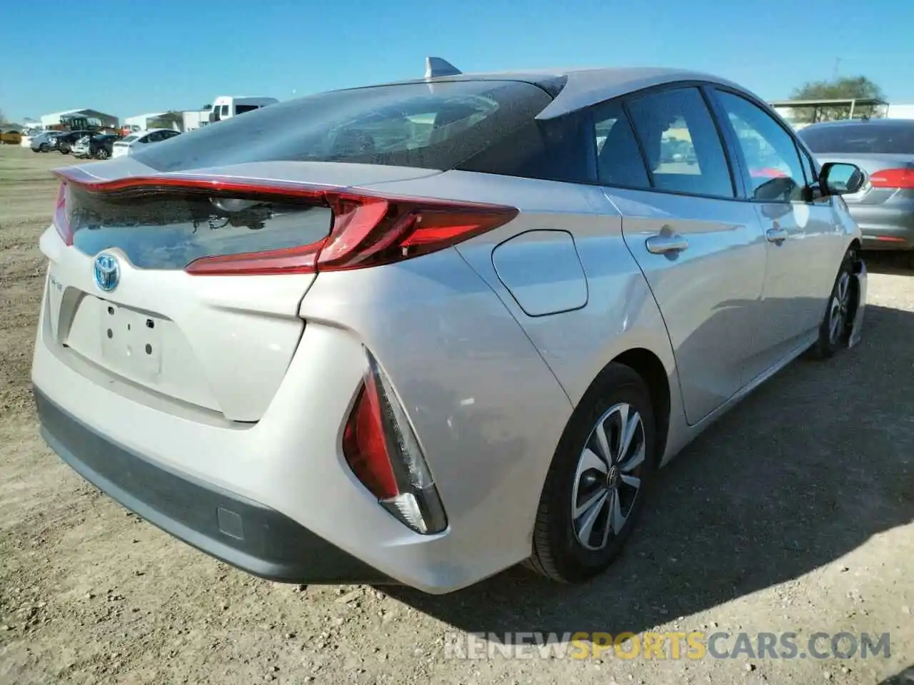 4 Photograph of a damaged car JTDKARFP1K3119000 TOYOTA PRIUS 2019