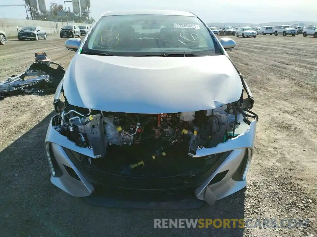 9 Photograph of a damaged car JTDKARFP1K3119000 TOYOTA PRIUS 2019