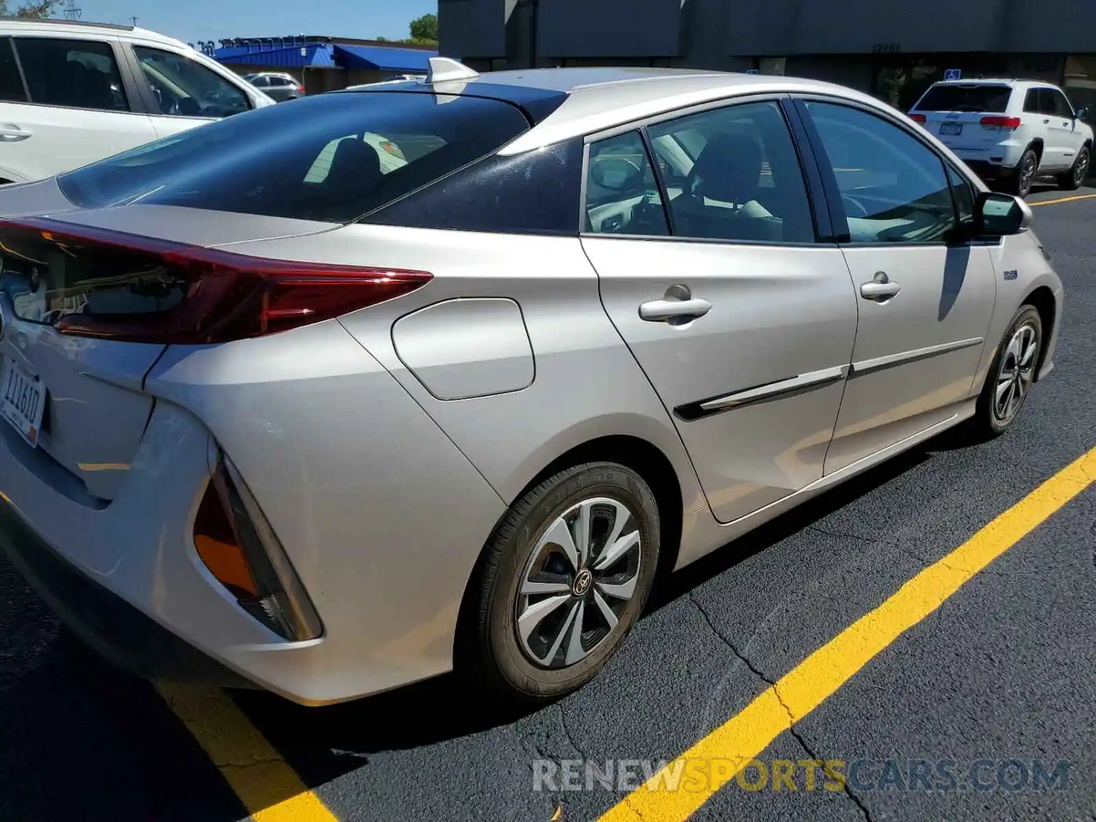 4 Photograph of a damaged car JTDKARFP1K3119630 TOYOTA PRIUS 2019