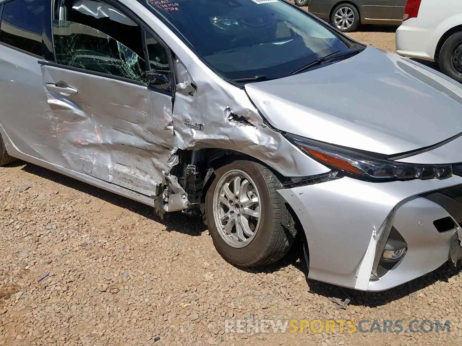 9 Photograph of a damaged car JTDKARFP2K3105378 TOYOTA PRIUS 2019