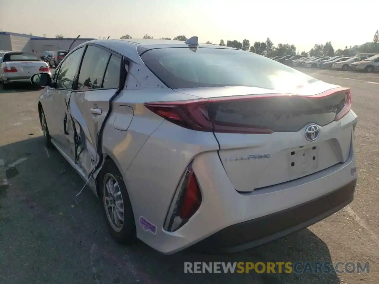 3 Photograph of a damaged car JTDKARFP2K3106711 TOYOTA PRIUS 2019