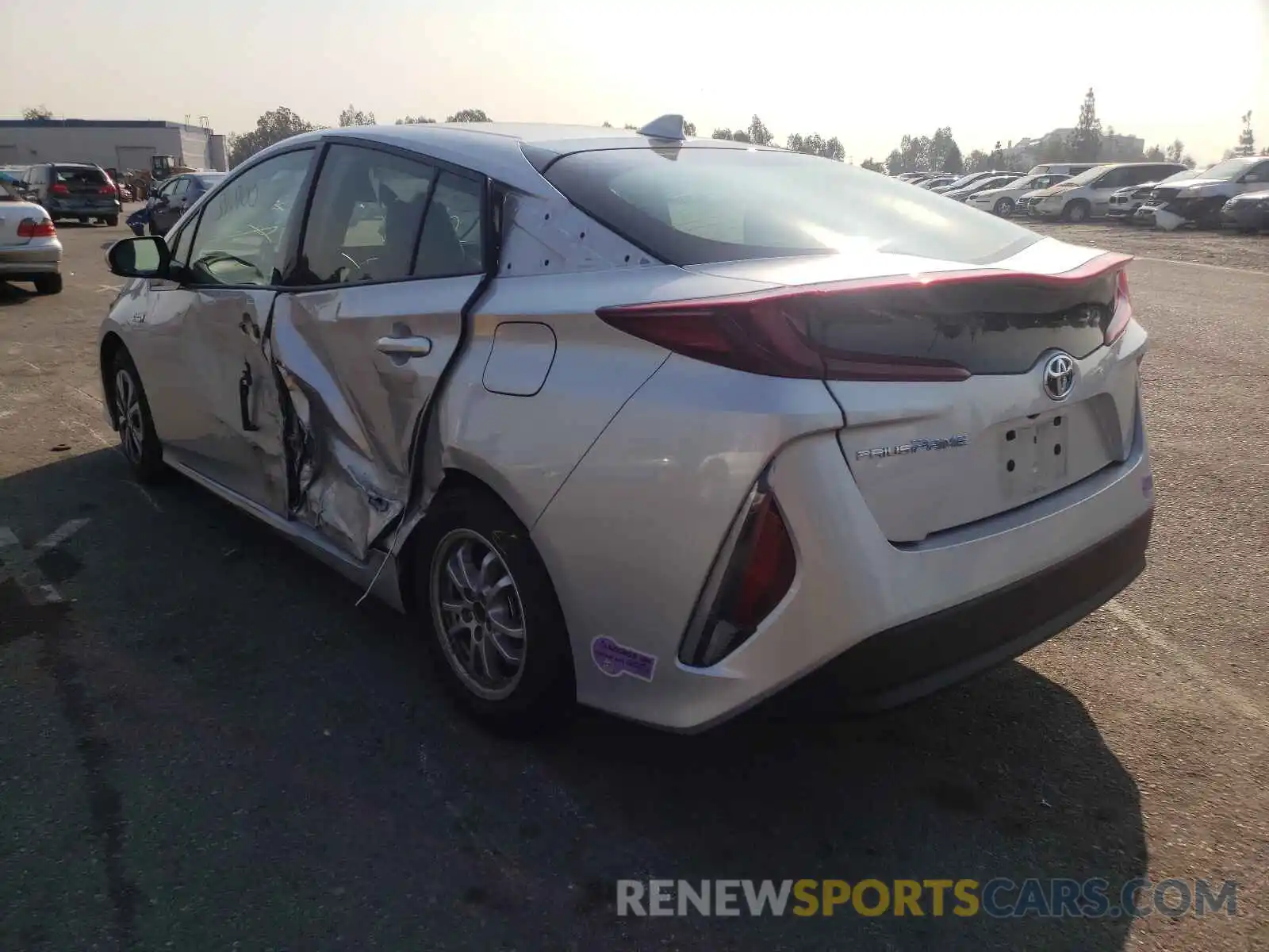 9 Photograph of a damaged car JTDKARFP2K3106711 TOYOTA PRIUS 2019