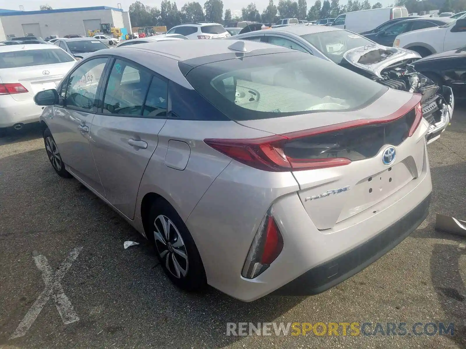 3 Photograph of a damaged car JTDKARFP2K3109608 TOYOTA PRIUS 2019