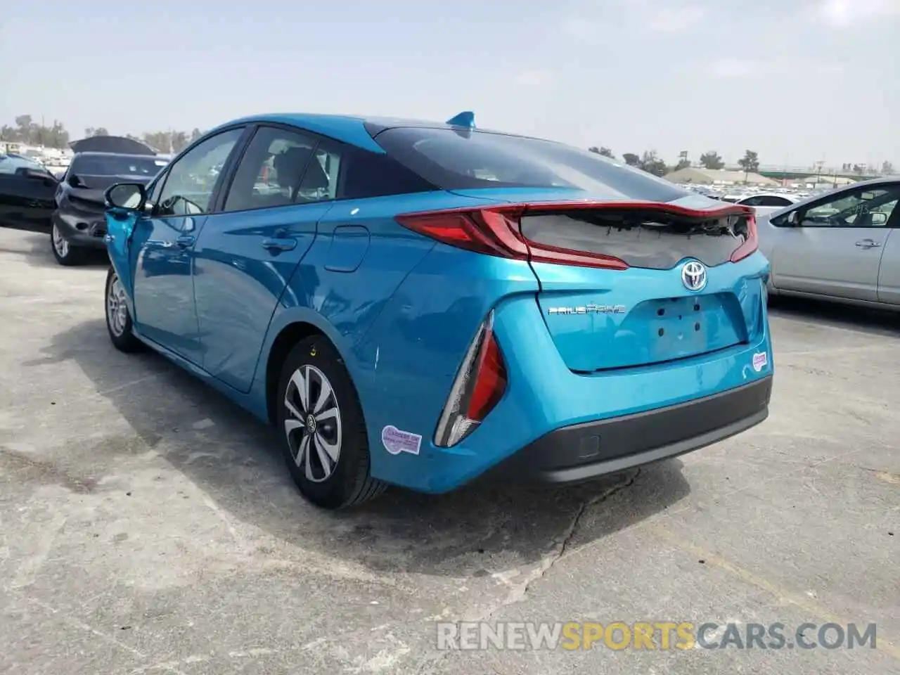 3 Photograph of a damaged car JTDKARFP2K3111360 TOYOTA PRIUS 2019