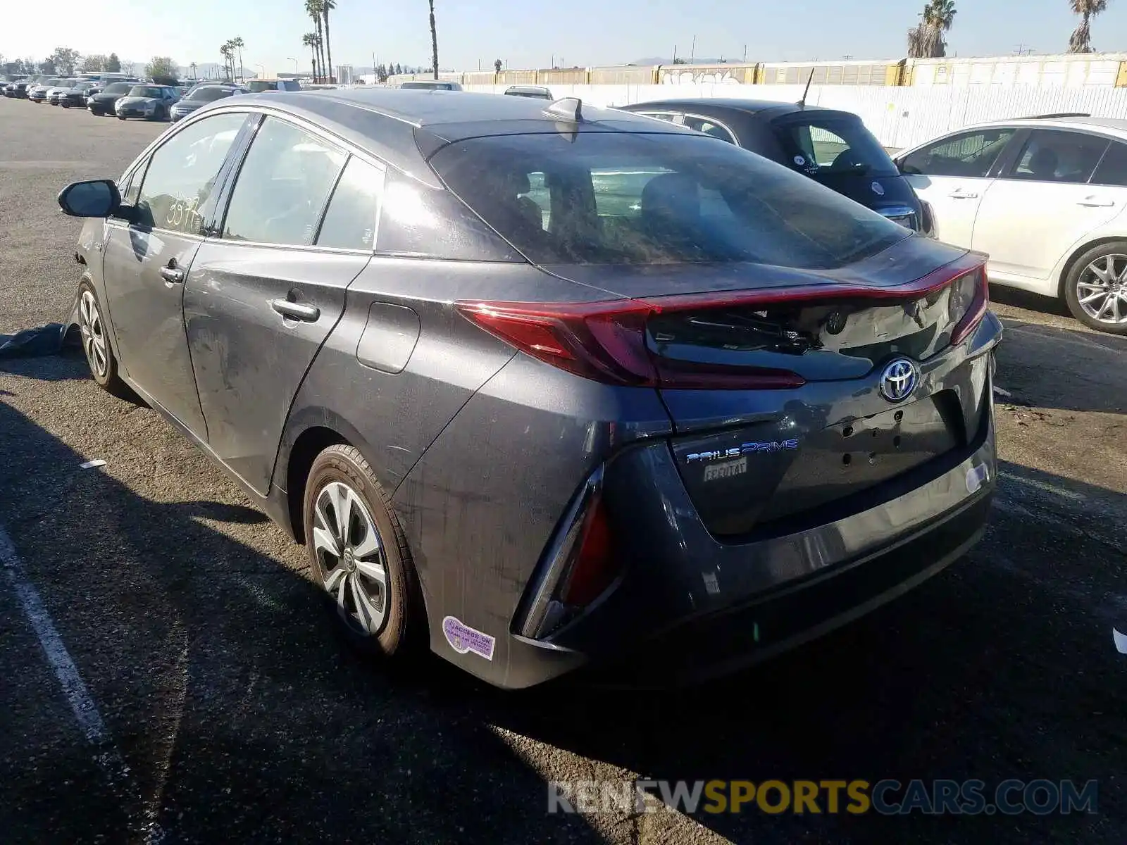 3 Photograph of a damaged car JTDKARFP2K3116431 TOYOTA PRIUS 2019