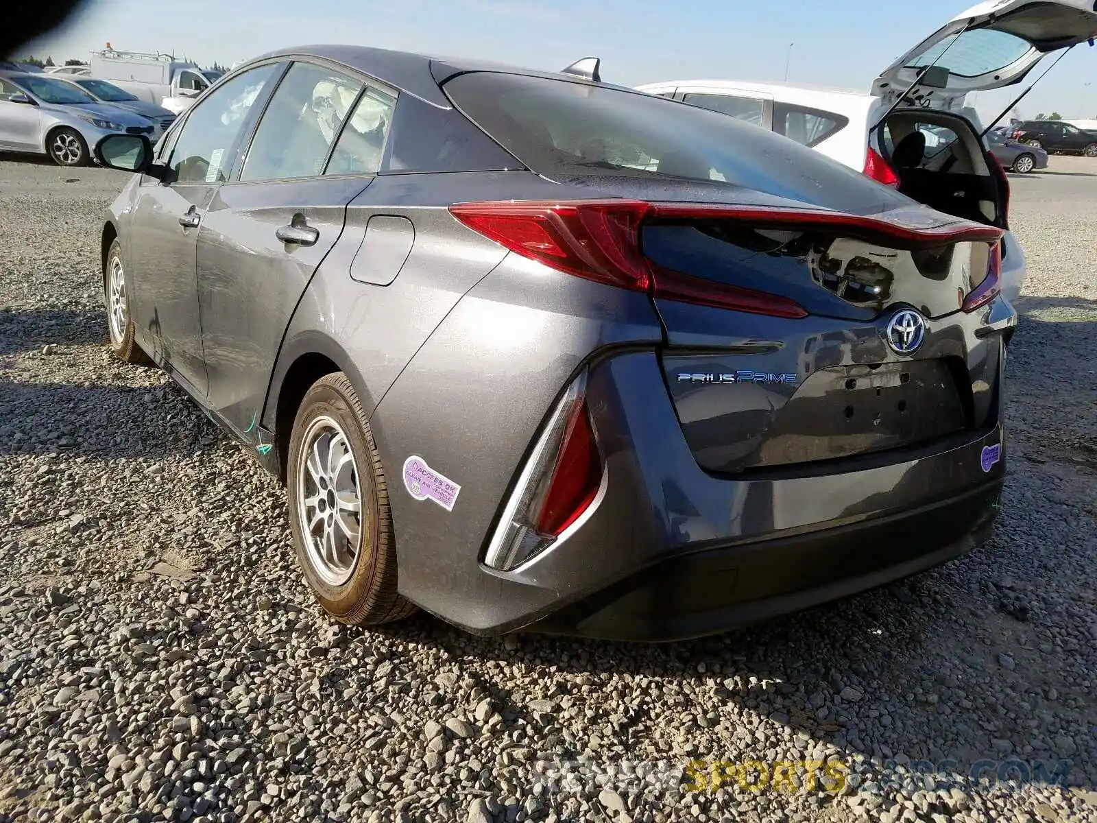 3 Photograph of a damaged car JTDKARFP2K3116705 TOYOTA PRIUS 2019