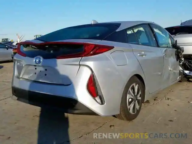 4 Photograph of a damaged car JTDKARFP2K3116817 TOYOTA PRIUS 2019