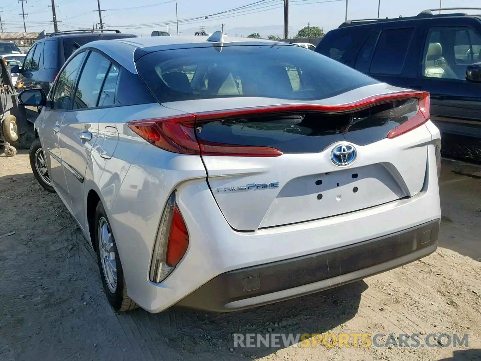 3 Photograph of a damaged car JTDKARFP2K3117269 TOYOTA PRIUS 2019