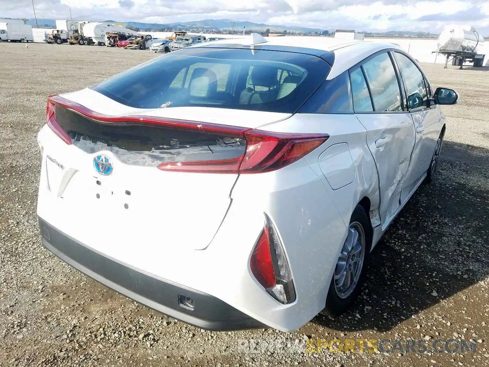 4 Photograph of a damaged car JTDKARFP2K3119359 TOYOTA PRIUS 2019