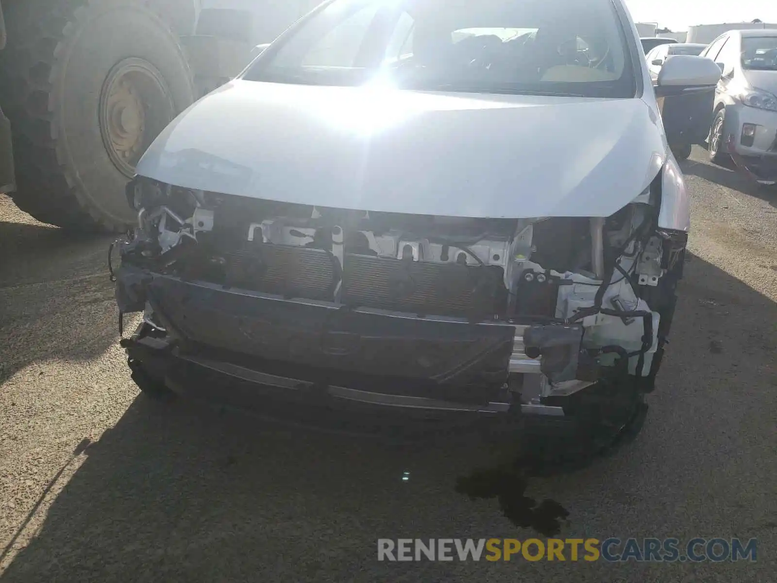 9 Photograph of a damaged car JTDKARFP3K3106555 TOYOTA PRIUS 2019