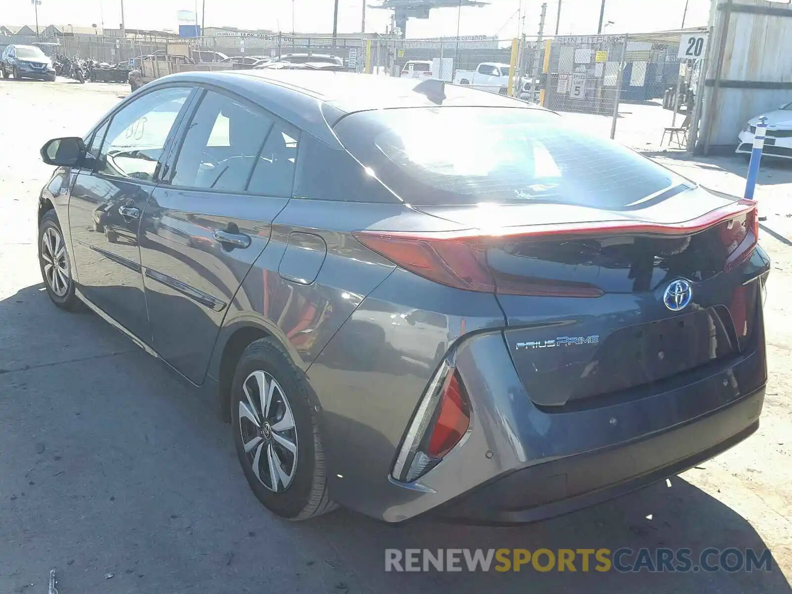 3 Photograph of a damaged car JTDKARFP3K3107902 TOYOTA PRIUS 2019