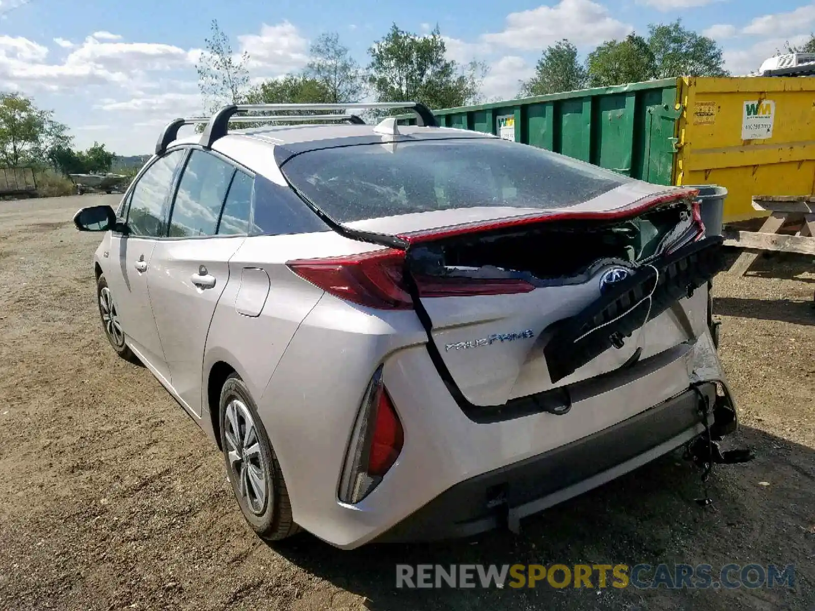 3 Photograph of a damaged car JTDKARFP3K3107947 TOYOTA PRIUS 2019