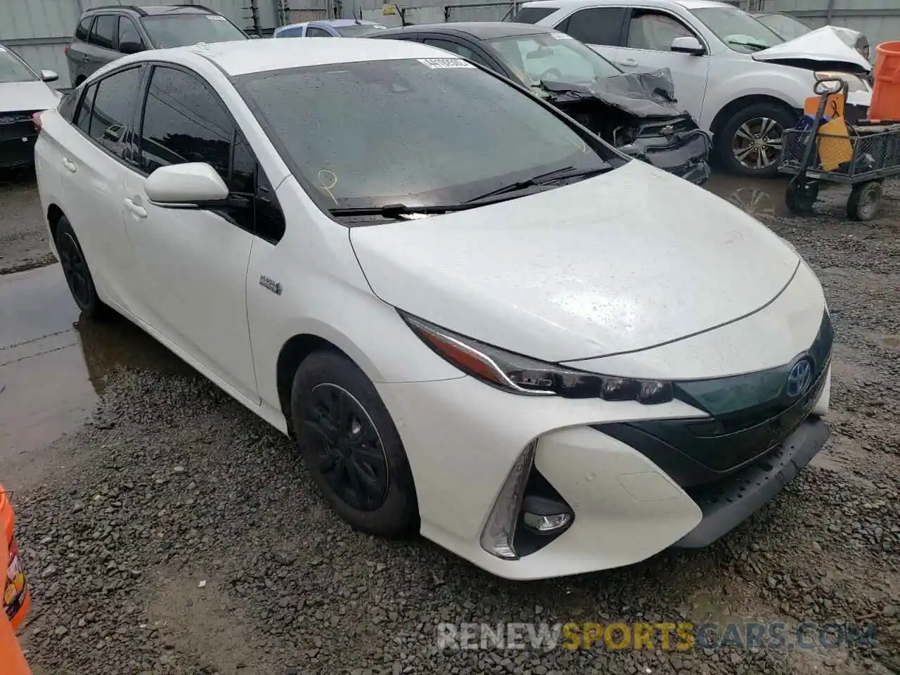 1 Photograph of a damaged car JTDKARFP3K3112713 TOYOTA PRIUS 2019