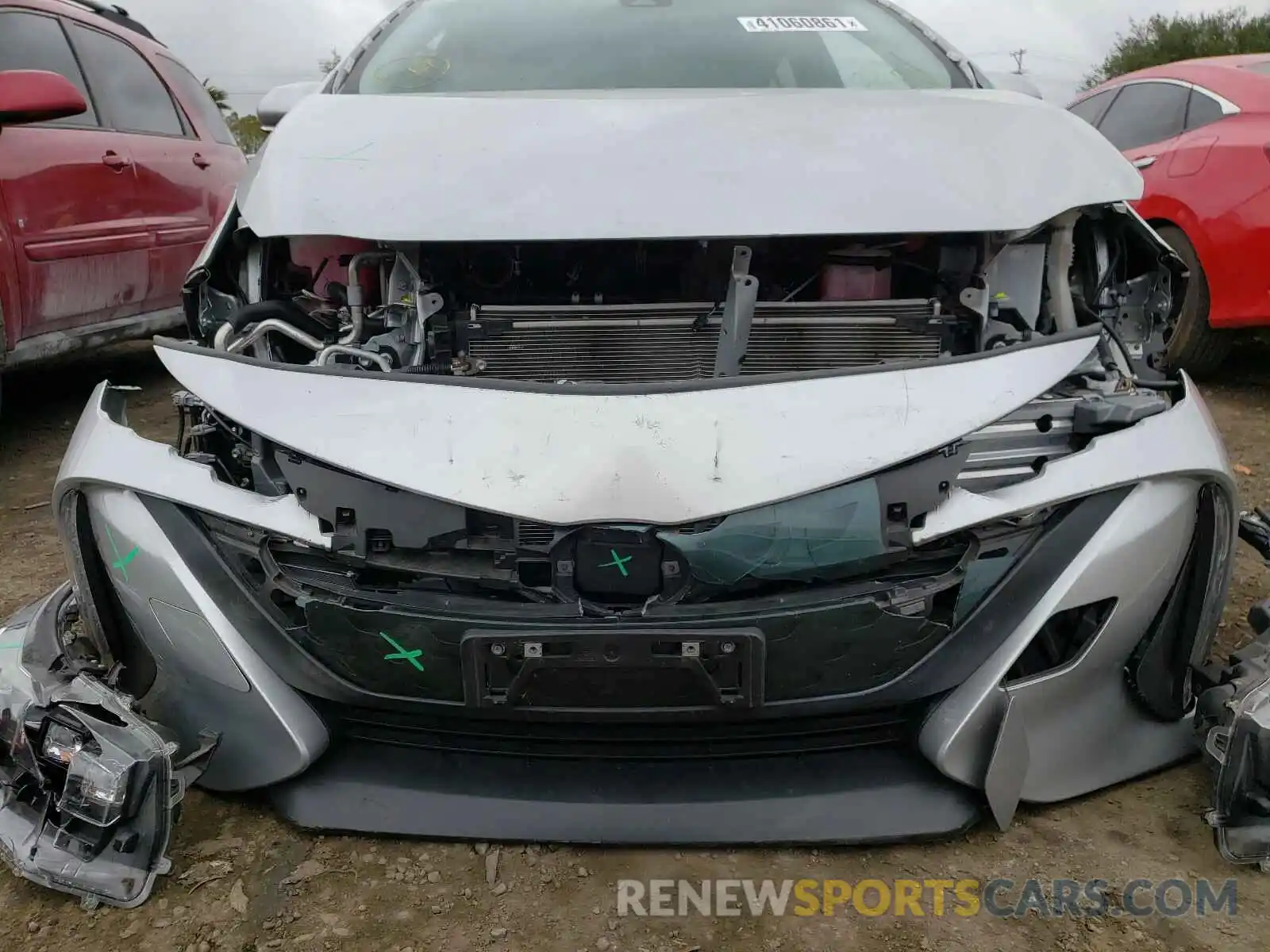 9 Photograph of a damaged car JTDKARFP3K3114607 TOYOTA PRIUS 2019