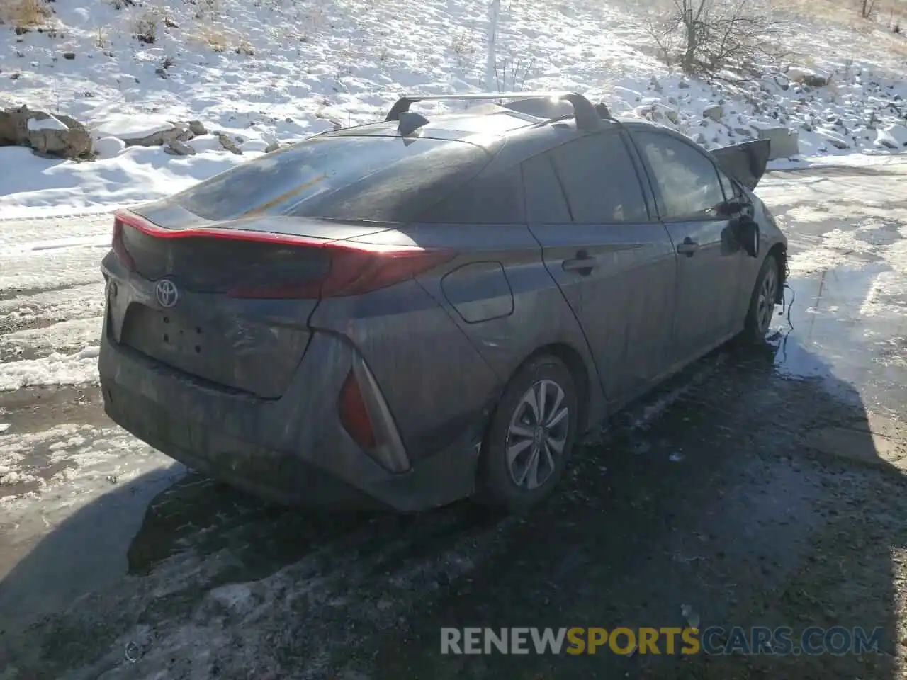 4 Photograph of a damaged car JTDKARFP4K3107844 TOYOTA PRIUS 2019