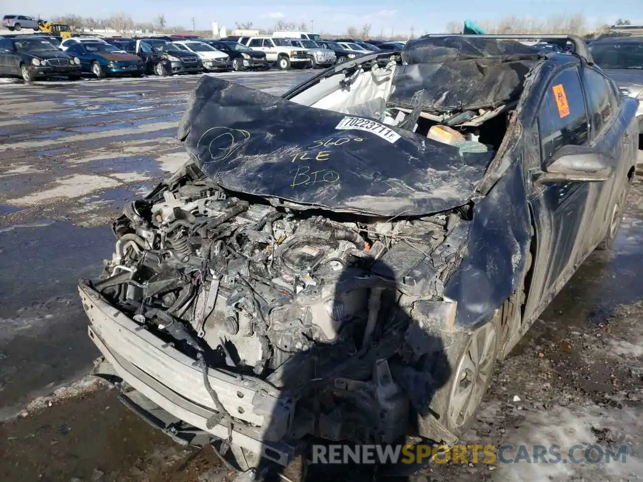 9 Photograph of a damaged car JTDKARFP4K3107844 TOYOTA PRIUS 2019