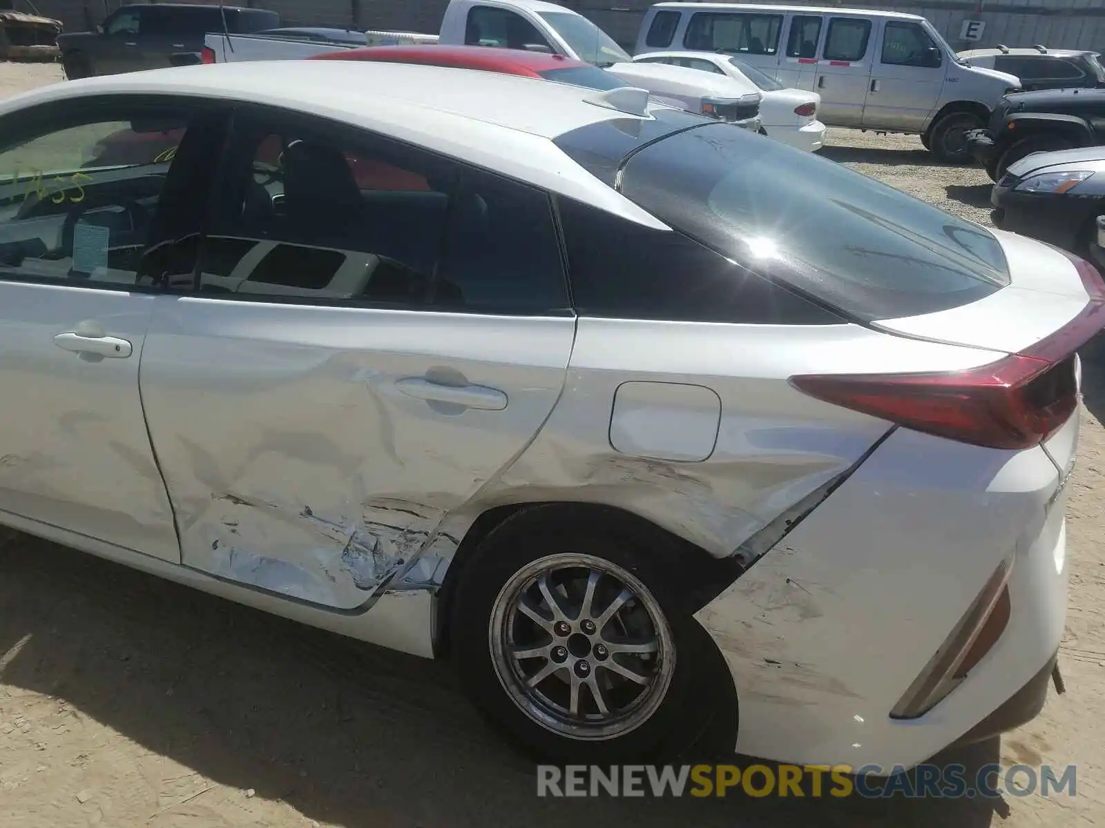 9 Photograph of a damaged car JTDKARFP4K3110212 TOYOTA PRIUS 2019