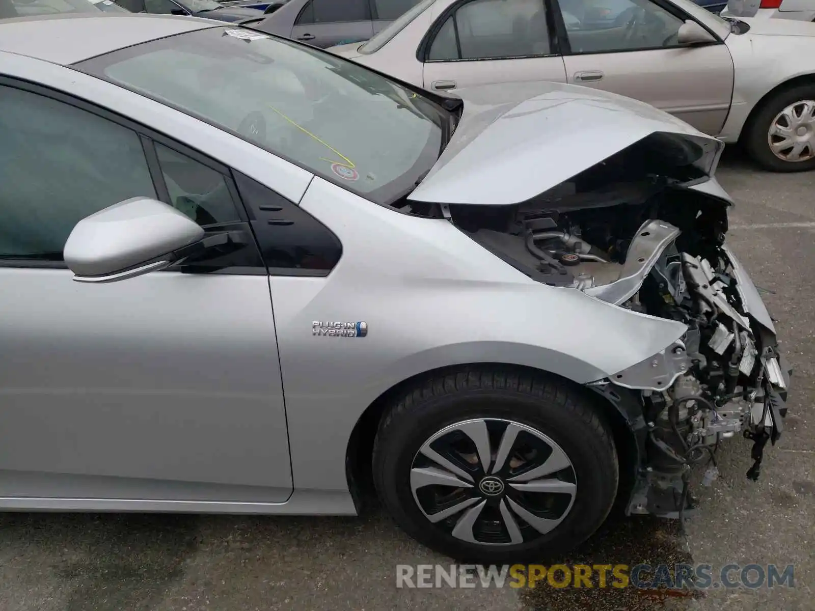 9 Photograph of a damaged car JTDKARFP4K3111814 TOYOTA PRIUS 2019