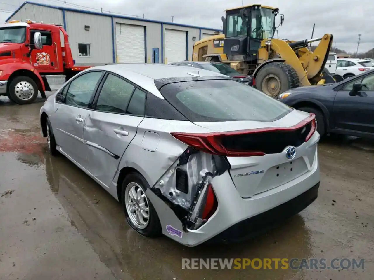 3 Photograph of a damaged car JTDKARFP4K3115524 TOYOTA PRIUS 2019